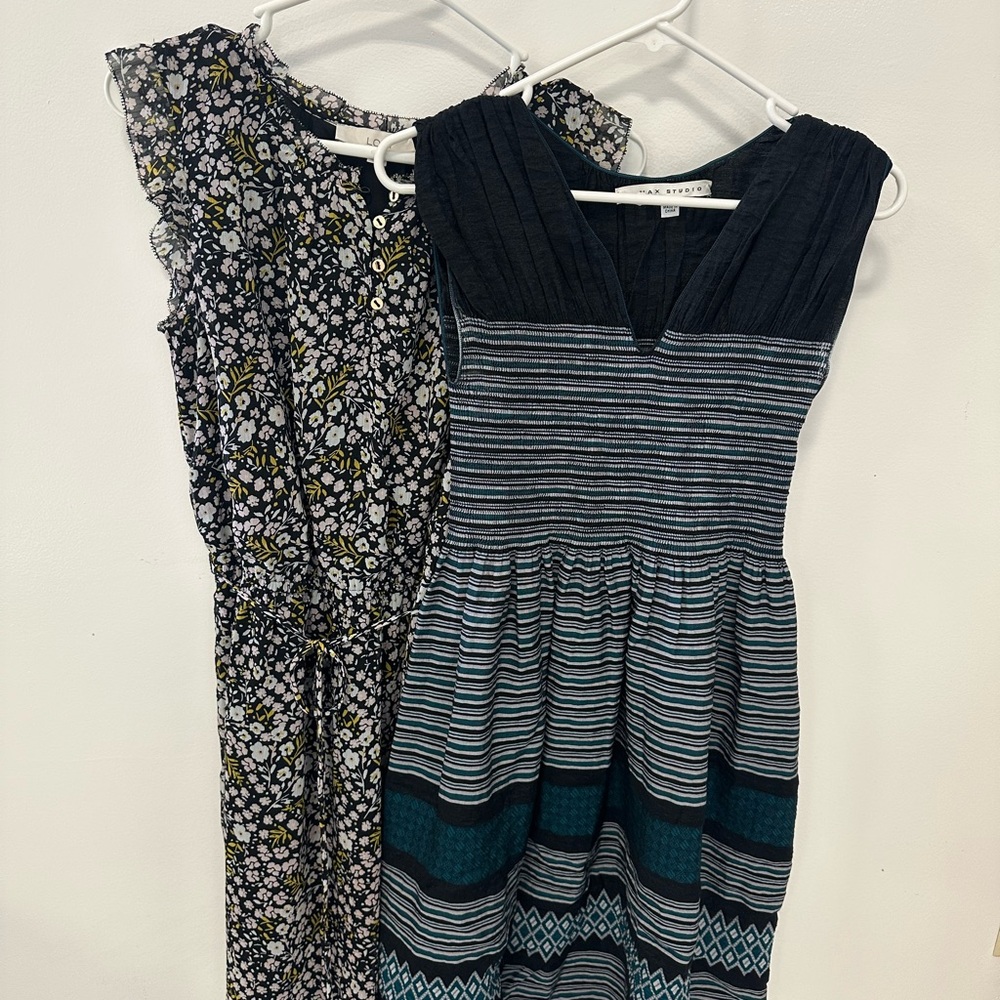 Set or LOFT and Max Studio Spring/Summer Dresses Size: M